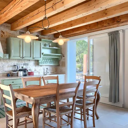 Rustic Krug With Panorama View In Buje